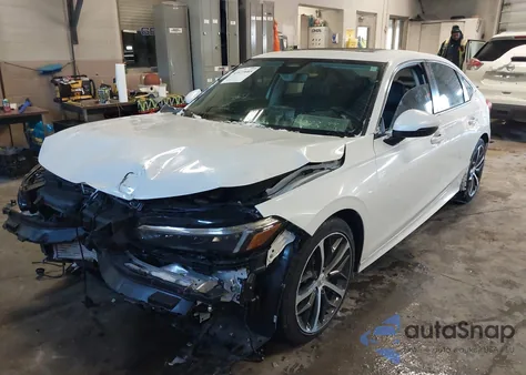 2024 Honda Civic Touring из США, поврежденный, VIN 2HGFE1F9XRH335932